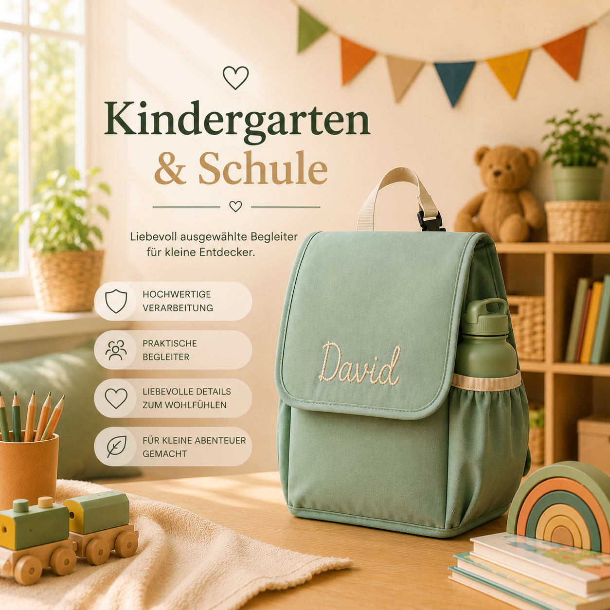 Personalisierte Geschenke für Kindergarten & Schule