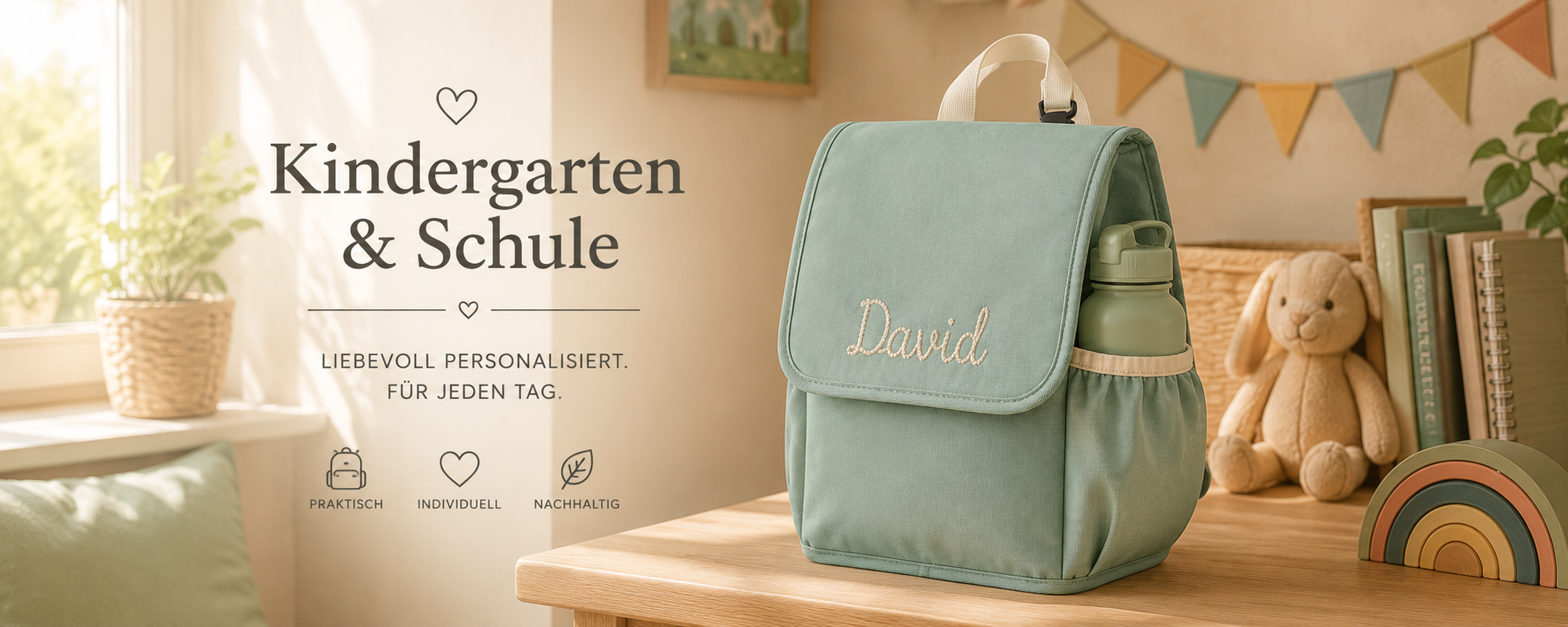 Geschenke zum Start in den Kindergarten und Schule