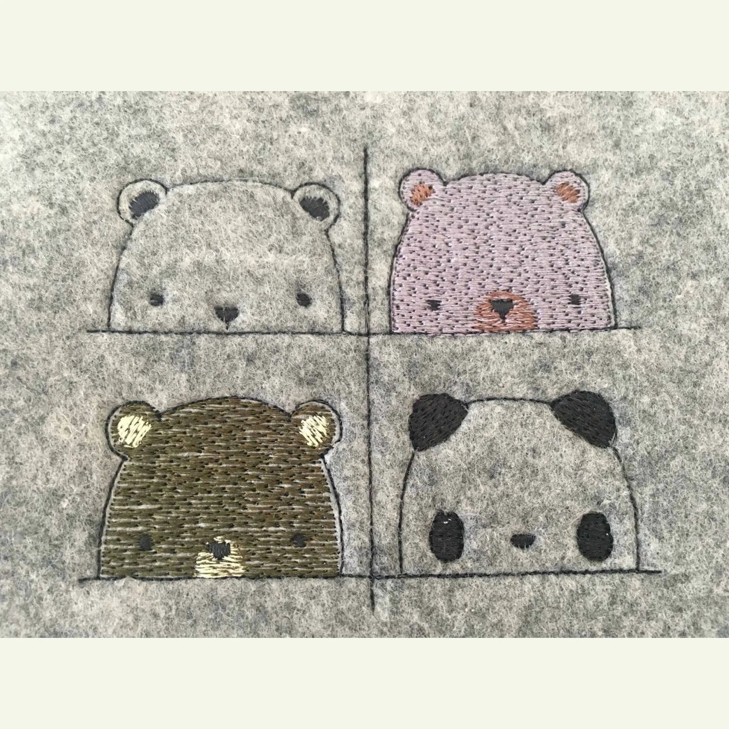 U-Hefthülle Filz personalisiert mit Tiermotiv | Geschenk Geburt & Taufe Mein Shop