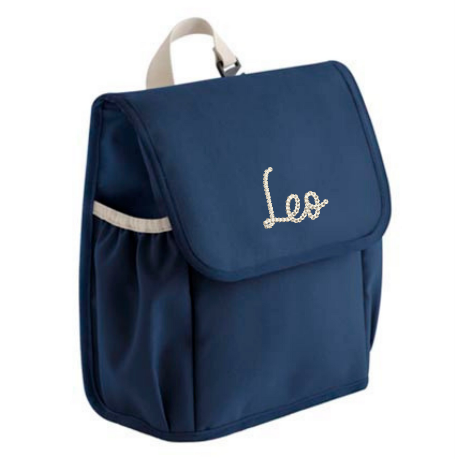 Personalisierte Kindergartentasche in navy