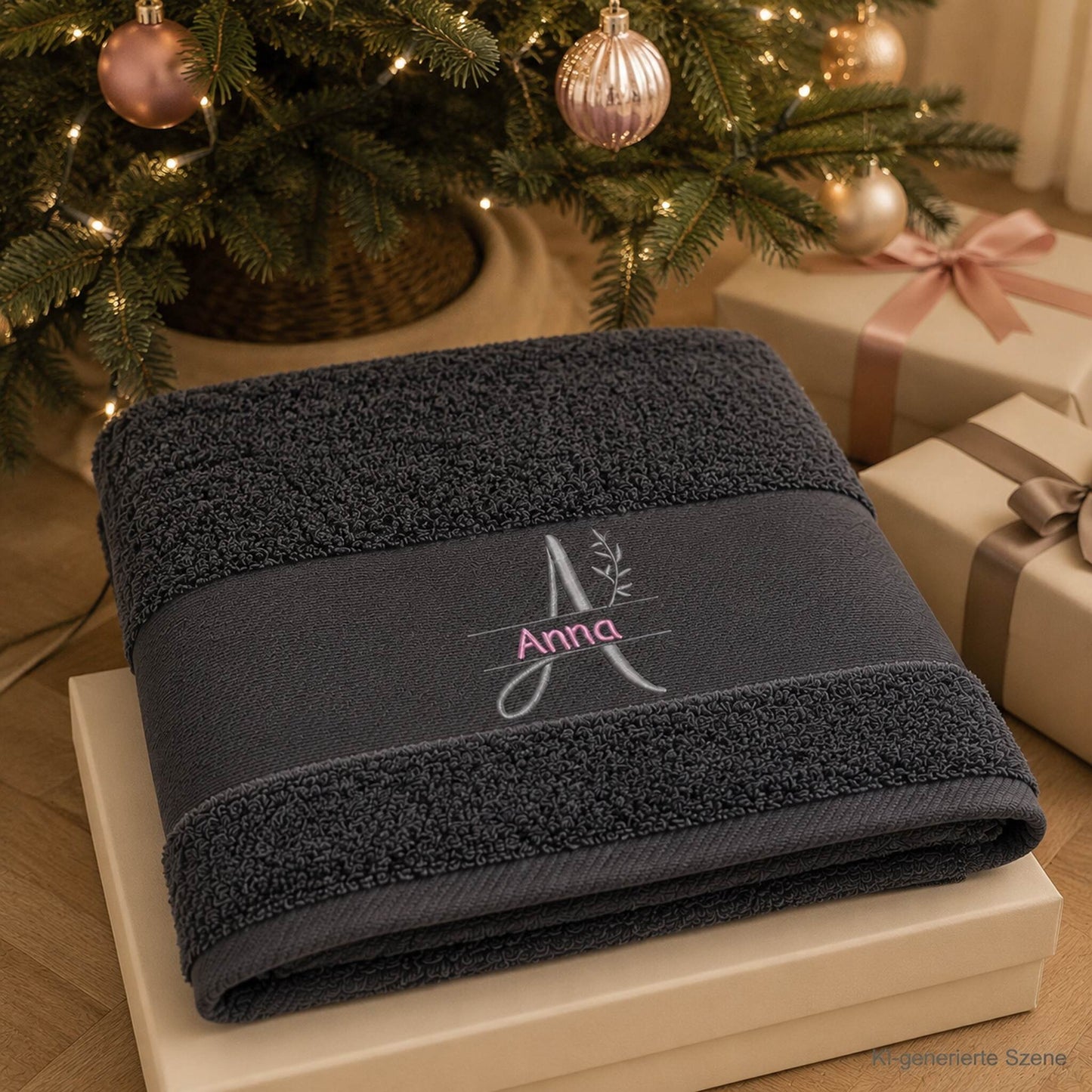 Wellness Geschenk auf Weihnachten personalisiert 